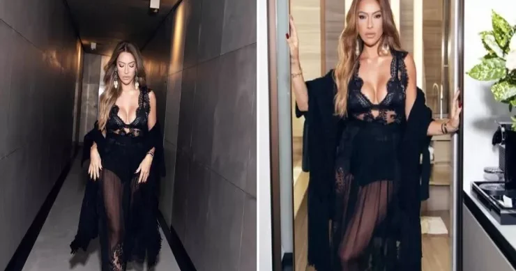 Hadise yenə diqqətləri üzərinə çəkə bildi