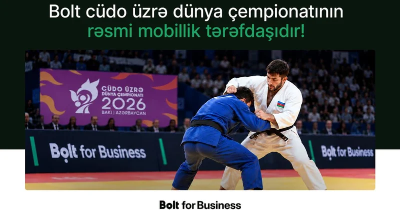 Bolt официальный партнёр по мобильности чемпионата мира по дзюдо