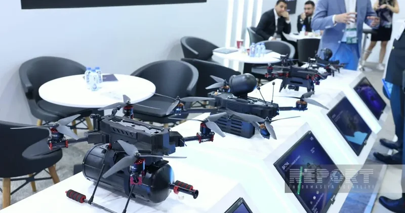 На выставке ADEX 2026 демонстрируются модели БПЛА Турции