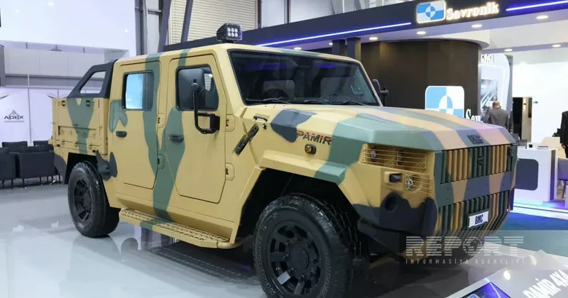 На ADEX 2026 показали турецкий PAMİR 4x4 ФОТО