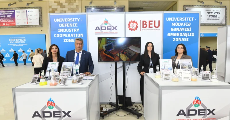 BMU “ADEX 2026”da müdafiə sənayesi üçün əhəmiyyətli 11 elmi tədqiqat nəticəsini təqdim edir