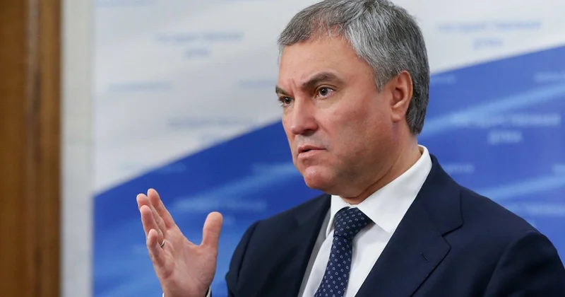 Qərb Putinin yanına gəlib baş əyməlidir Rusiya Dövlət Dumasının sədri