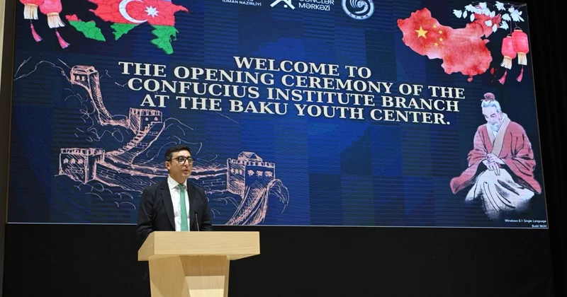 Fərid Qayıbov Konfutsi İnstitutunun filialının açılış mərasimində iştirak edib FOTO