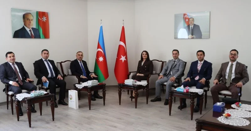 İsmayıl Qaspıralı Xarici Siyasət İnstitutunun nümayəndələri səfir Rəşad Məmmədovla görüşüblər