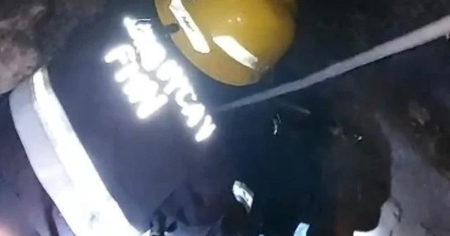 Gədəbəydə bir nəfər quyuya düşdü FOTO