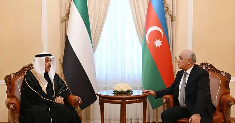 Премьер министр Азербайджана встретился с председателем парламента ОАЭ