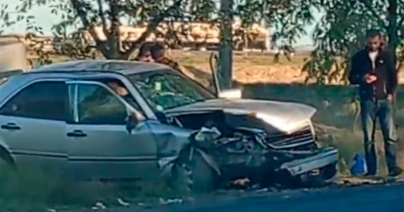 Beyləqanda ağır qəza 4 yaralı var+Yenilənib