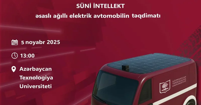 ATU süni intellekt əsaslı elektrik avtomobili təqdim edir