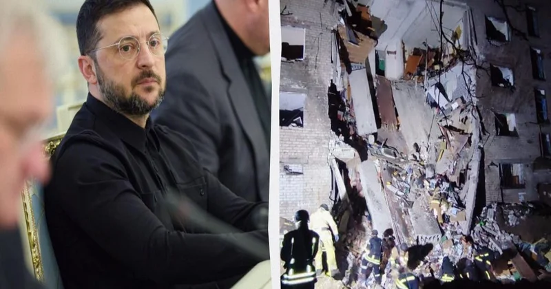 Zelenski Rusiyanın Ukraynaya son zərbələrinə reaksiya verib: ölənlər və onlarla yaralı var