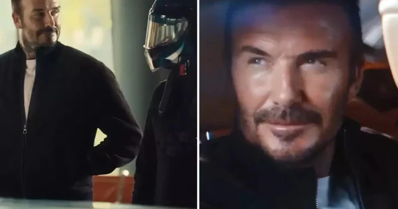 Devid Bekhem bu məşhur türk aktrisa ilə eyni reklamda VİDEO