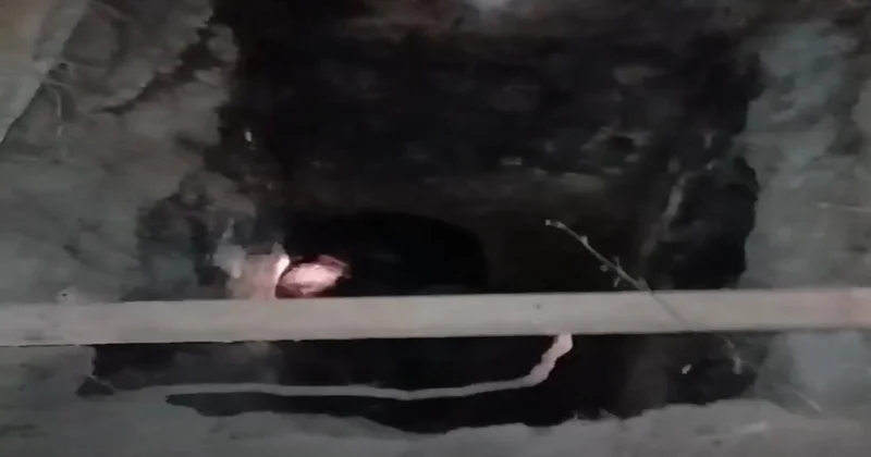 Gədəbəydə quyuya yıxılan kişi xilas edilib