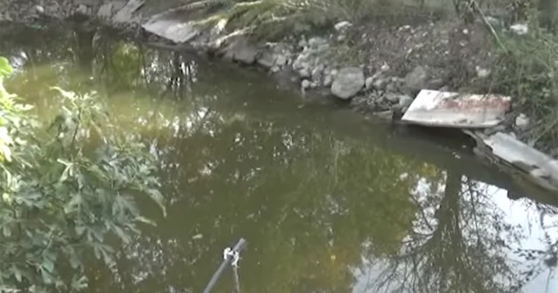 1 yaşlı Səmanın düşdüyü arxın Görüntüləri