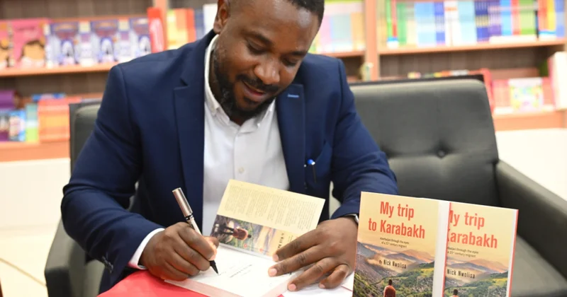 Nigeriyalı müəllifin “Mənim Qarabağa səfərim” kitabının təqdimatı olub