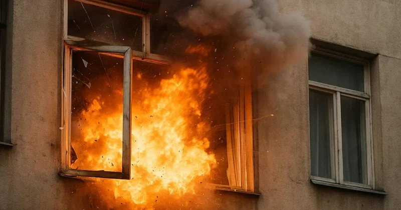 Bu cihaz anidən alışır 3 evdə yanğın olub FOTO