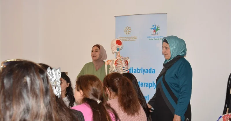 “Pediatriyada Refleksoterapiya” layihəsinin təlimləri başa çatıb