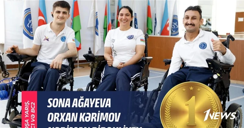 Азербайджанские паралимпийцы взяли еще два золота на турнире по бочче в Актау