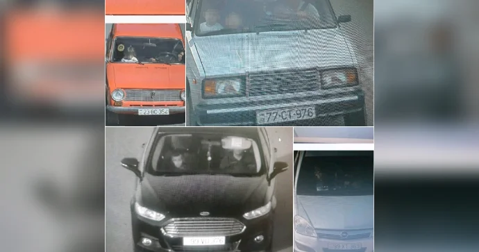 Qayda pozuntusuna görə kameraya düşən sürücülərin görüntüləri ifşa olundu FOTO