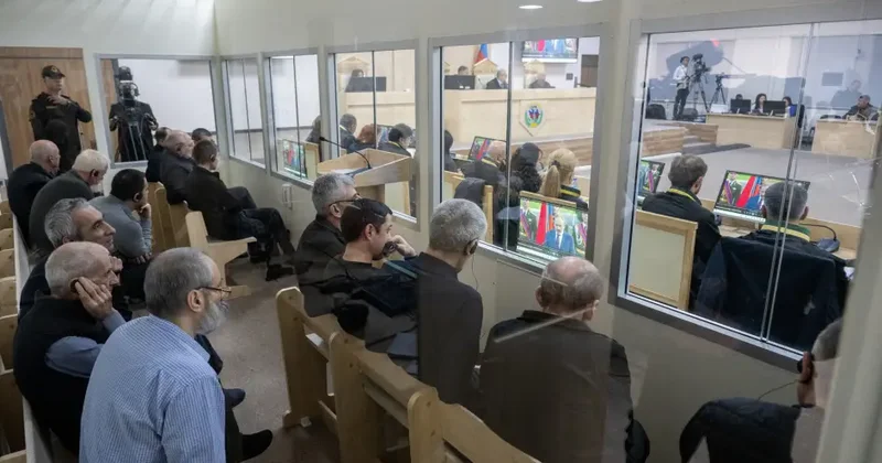 Ermənilərin məhkəməsi keçirildi