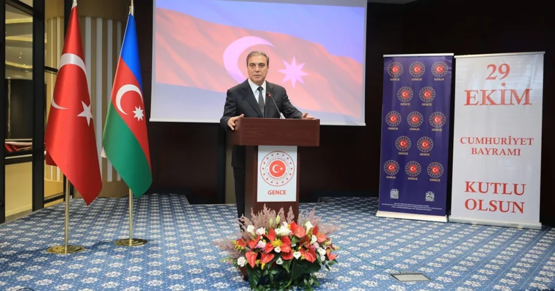 Gəncədə Türkiyənin Respublika Günü qeyd olunub