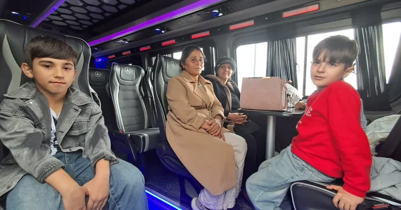 Очередная группа переселенцев отправилась в село Вангли Агдеринского района (ФОТО)