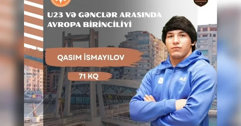 Azərbaycan ağırlıqqaldıranı Avropa birinciliyində 7 ci yeri tutub