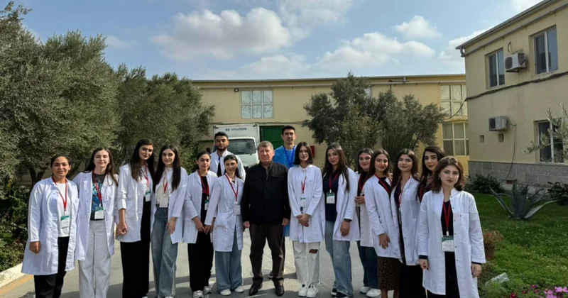 BDU tələbələri “Herba Flora” MMC də praktiki məşğələdə iştirak ediblər