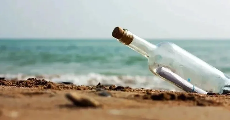 Bir əsrlik mesaj! 109 ildən sonra şüşədəki məktub tapıldı