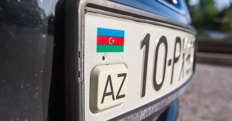 В номерные знаки Азербайджана больше не будут внедрять чипы