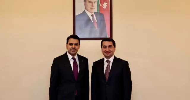 Hikmət Hacıyev TİKA sədri ilə görüşdü FOTOLAR