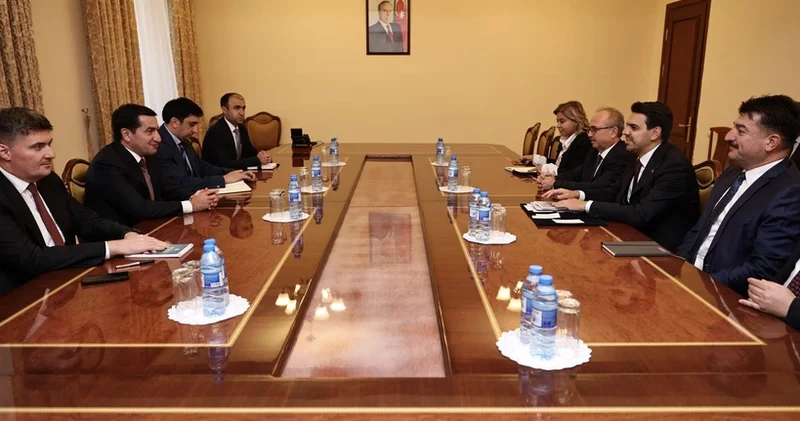 TİKA sədri Hikmət Hacıyevlə görüşüb