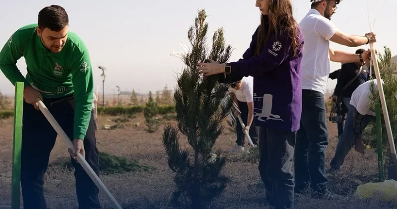 Xıdırlı kəndində Zəfərin 5 illiyinə həsr olunan ağacəkmə aksiyası keçirilib