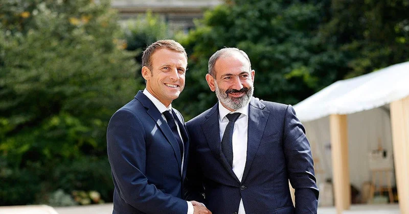 Makron Paşinyanı təbrik etdi: Bakı ilə sülh...