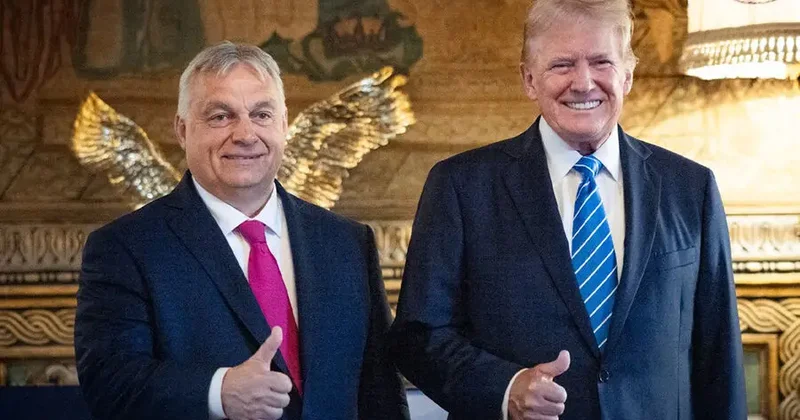 Orban Ağ Evdə Trampla görüşəcək