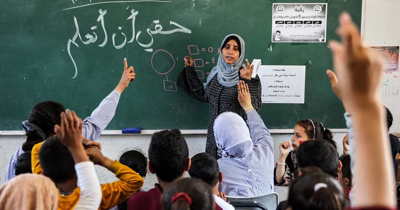 “İki ildə İsrail tərəfindən Fələstində 20 mindən çox şagird və 1000 dən çox müəllim öldürülüb...“ RƏSMİ