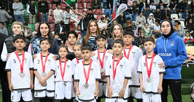 Leyla Əliyevanın təşəbbüsü ilə uşaq evlərinin komandaları arasında növbəti minifutbol turniri təşkil olunub
