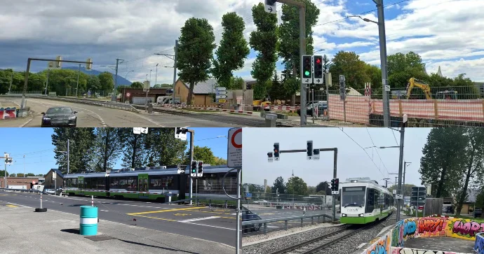 Bu svetofor şagirdlərə görə sürücüləri 11 dəqiqə gözləməyə məcbur edir FOTO