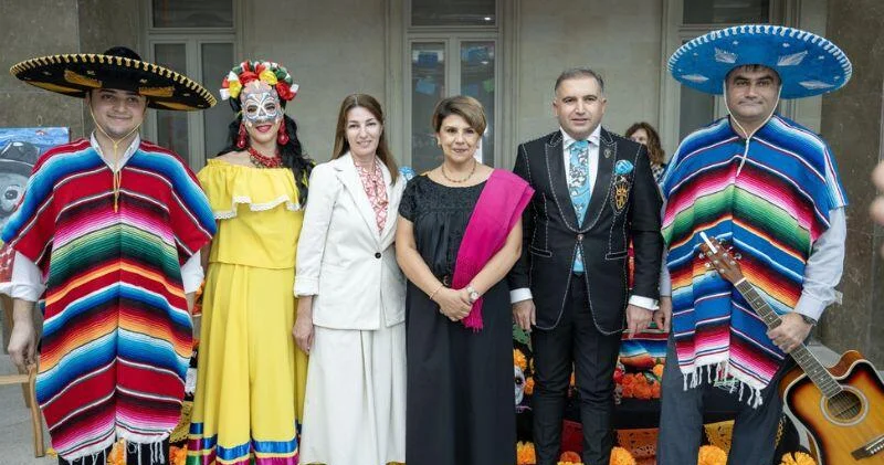 В Баку весело отметили мексиканский праздник "День мертвых" ФОТО