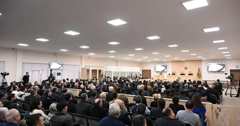 Məhkəmədə Tovuz döyüşlərindən sonra lentə alınmış videomaterial nümayiş etdirilib