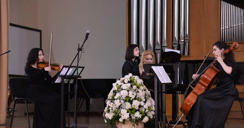 Klassik musiqinin zamanı layihəsinin təqdimatı və Ü.Hacıbəyli və M.Maqomayevin yubileyinə həsr olunmuş konsert keçirilib FOTO