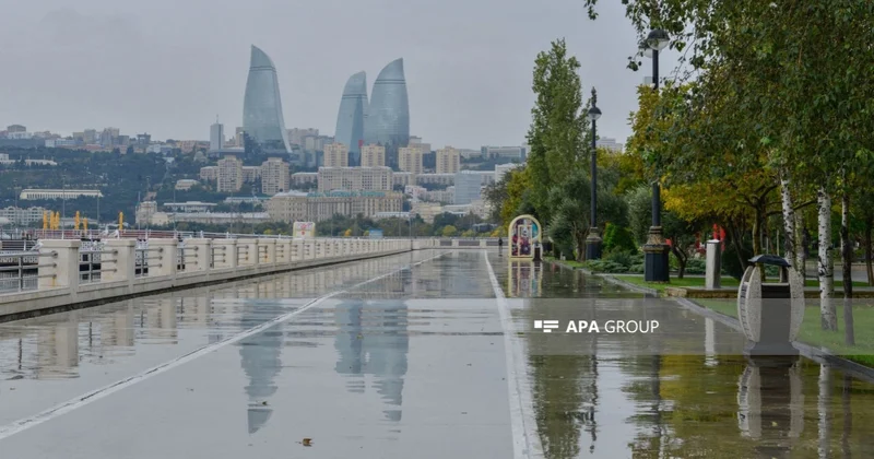 Yağıntılı və küləkli hava bu gün axşamadək davam edəcək