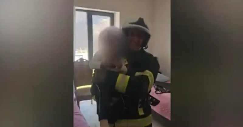 В Кельбаджаре сотрудники МЧС спасли запертого в доме ребенка Minval Politika