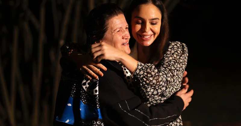 Leyla Əliyeva Qəbələdə bu ailənin qonağı oldu Fotolar