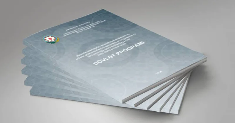 Dövlət Proqramı kitabça formasında çap edilib