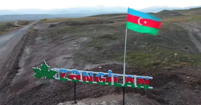 Zəngilan şəhərində müasir tələblərə uyğun yaşayış kompleksi tikilir