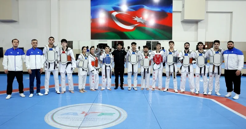 Qarabağ ın braziliyalı futbolçusu parataekvondoçuların məşqində olub