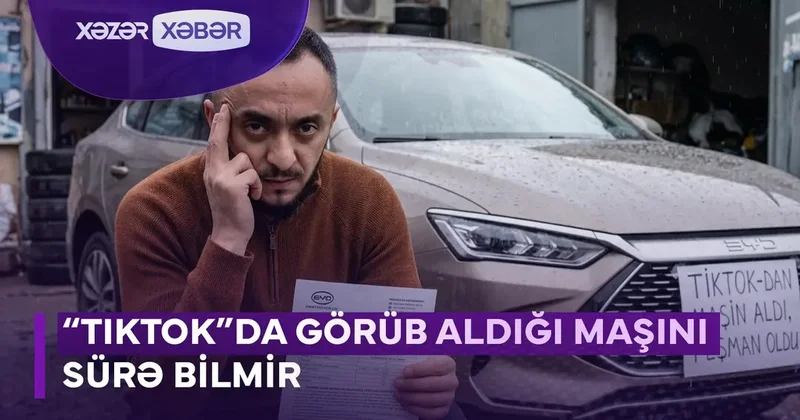 Etibarnaməni ləğv edərək maşını sürməyə imkan vermədilər VİDEO