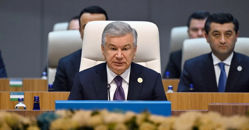Şavkat Mirziyoyev TDT də əməkdaşlığın gücləndirilməsinə görə Azərbaycan Prezidentinə təşəkkür edib