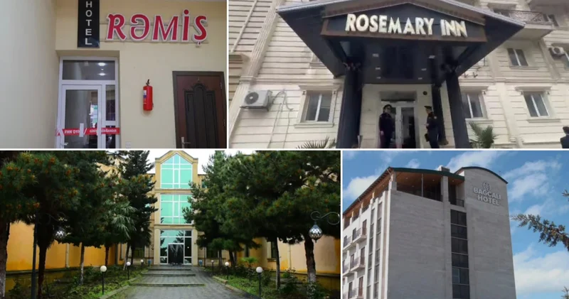Siyahıya Rəmiş də əlavə edildi Azərbaycanda fəaliyyəti dayandırılan hotellər
