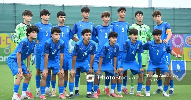 Сборная Азербайджана U 15 проведет заключительный матч против Афганистана на чемпионате мира FIFA