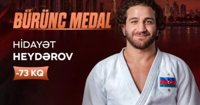 Hidayət Heydərov "Böyük Dəbilqə"də bürünc medal qazandı